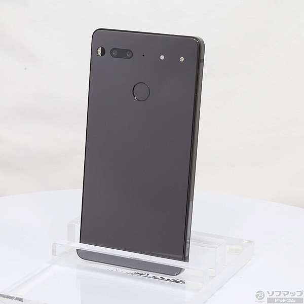 中古】Essential Phone 128GB ブラックムーン PH-01 SIMフリー