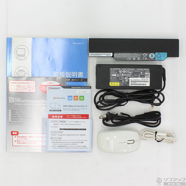 中古】LIFEBOOK AH77／G FMVA77GWG 〔Windows 7〕 〔Office付