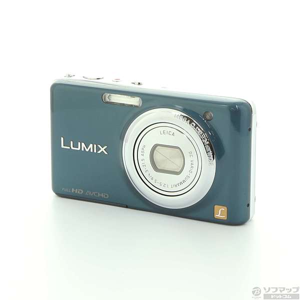 中古】LUMIX DMC-FX77-A (1210万画素／5倍／スエードブルー／SDXC) [2133018010742] -  リコレ！|ビックカメラグループ ソフマップの中古通販サイト