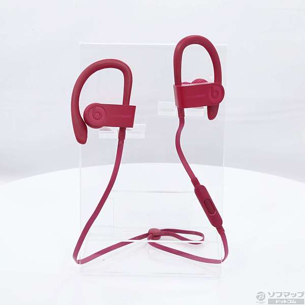 中古】セール対象品 Powerbeats3 Wireless MPXP2PA／A ブリックレッド 
