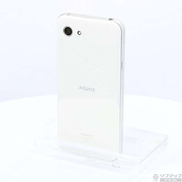 中古】セール対象品 AQUOS R compact 32GB ホワイト SH-M06 SIMフリー