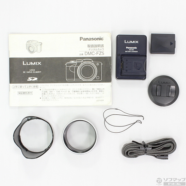 中古】LUMIX DMC-FZ5S (500万画素／12倍ズーム／シルバー