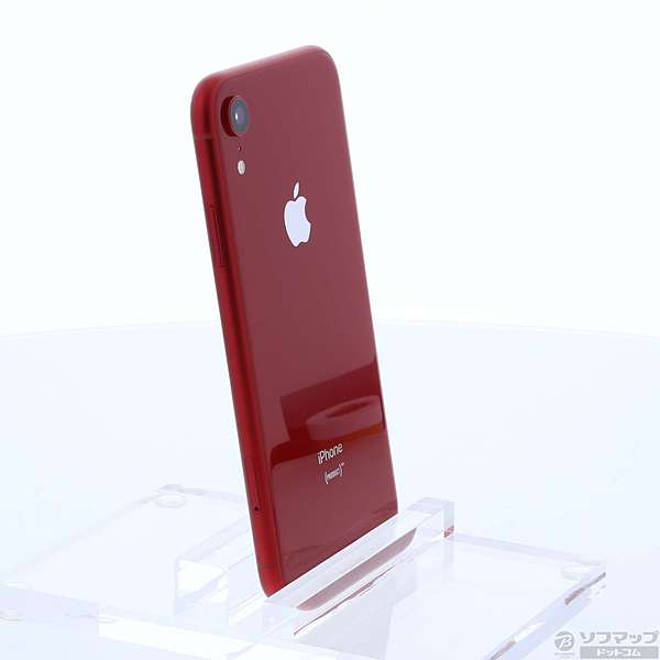iPhone XR AU 64GB RED MT062JA SIMロック解除