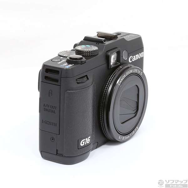 中古】PowerShot G16 1210万画素／5倍／SDXC [2133018149022] - リコレ！|ビックカメラグループ  ソフマップの中古通販サイト