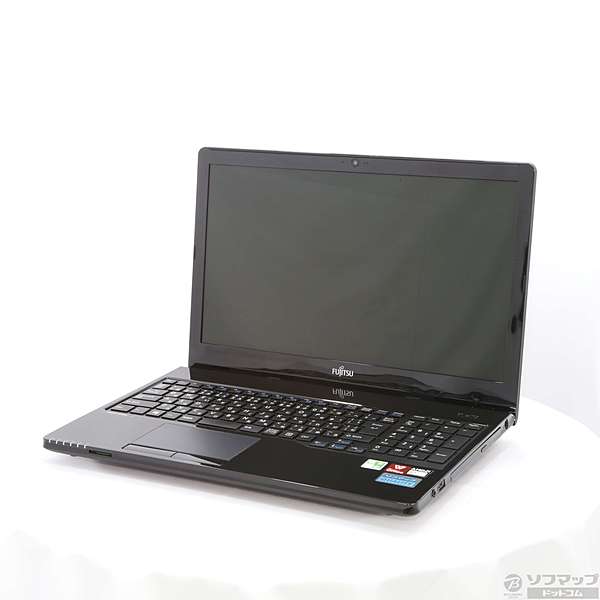 中古】LIFEBOOK AH30／W FMVA30WB4 マットブラック 〔Windows 10