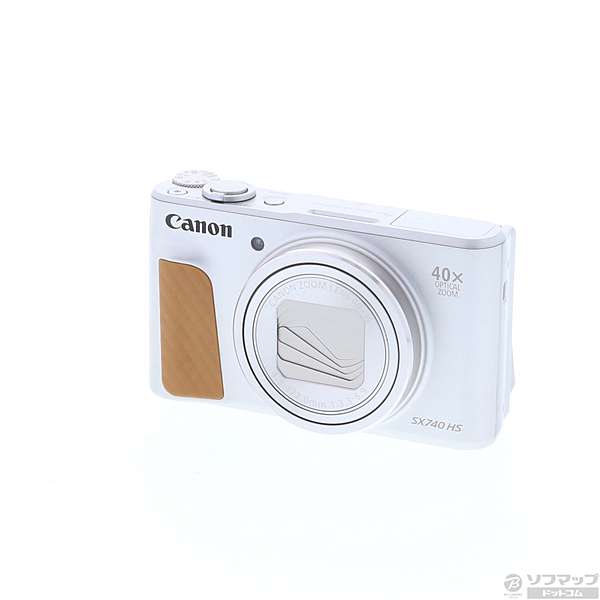 中古】PowerShot SX740 HS (シルバー) [2133018182333] - リコレ