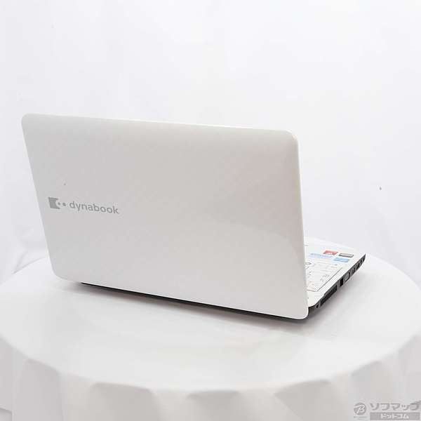 中古】dynabook T351／57CW PT35157CBFW リュクスホワイト 〔Windows 7