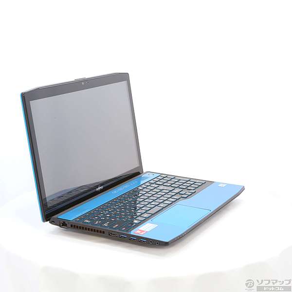 中古】LIFEBOOK AH77／K FMVA77KL アクアブルー 〔Windows 8