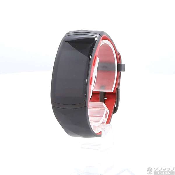 中古】〔展示品〕 Galaxy Gear Fit2 Pro Small SM-R365NZRNXJP レッド ...