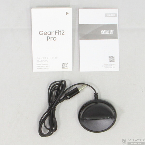 中古】〔展示品〕 Galaxy Gear Fit2 Pro Small SM-R365NZRNXJP レッド ...