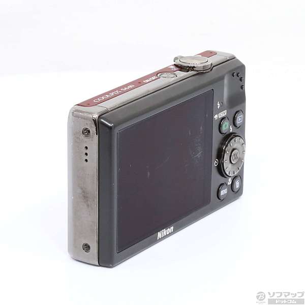 中古】COOLPIX S640 (1200万画素／5倍ズーム／プライムレッド