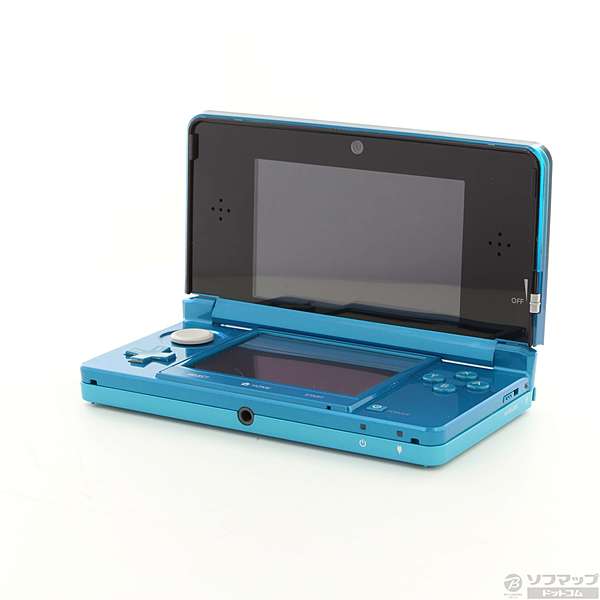 中古】ニンテンドー3DS アクアブルー [2133018221957] - リコレ ...