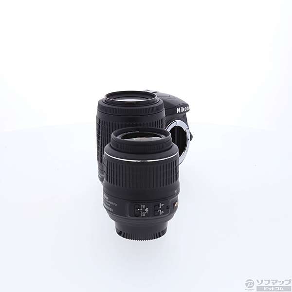 中古】NIKON D3200 ダブルズームキット (2416万画素／SDXC) [2133018225566] - リコレ！|ビックカメラグループ  ソフマップの中古通販サイト