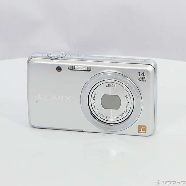 中古】LUMIX DMC-FH6-S (1410万画素／5倍／SDXC／シルバー