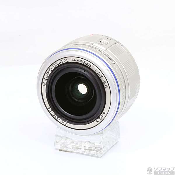 中古】M.ZUIKO DIGITAL ED 14-42mm F3.5-5.6 L (シルバー