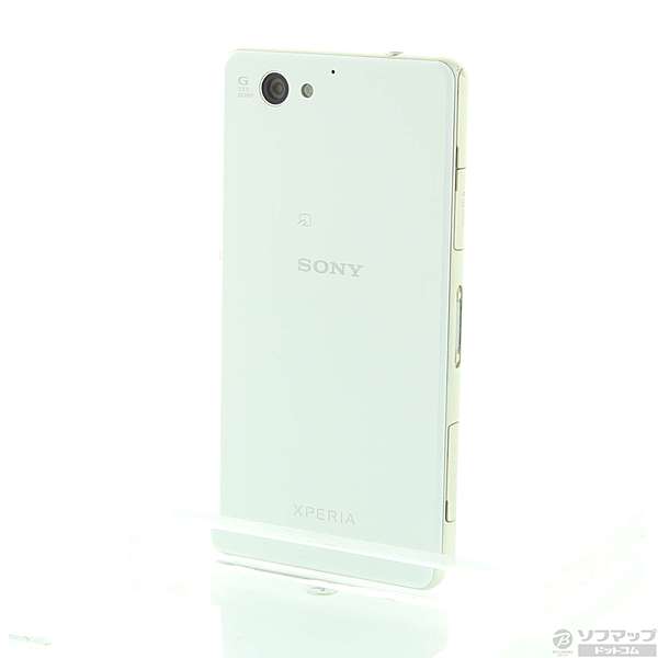 中古】セール対象品 Xperia J1 Compact 16GB ホワイト D5788 SIMフリー
