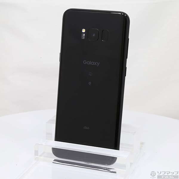 中古】セール対象品 GALAXY S8+ 64GB ミッドナイトブラック SCV35 au