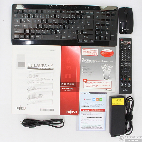 ESPRIMO FH56／JD FMVF56JDBY シャイニーブラック 〔Windows 8〕 〔Office付〕