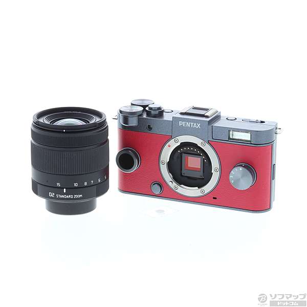 PENTAX Q-S1 RED 赤スマホ/家電/カメラ