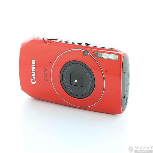織り柄チェック Canon デジタルカメラ IXY30S レッド IXY30S(RE 