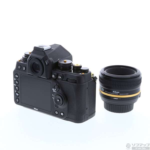 Nikon Df 50mm F1.8 Special Gold Edition ブラック