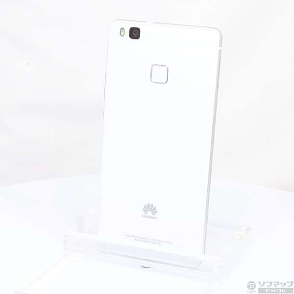 中古】HUAWEI P9 lite PREMIUM 16GB ホワイト HWU31SWU UQ mobile