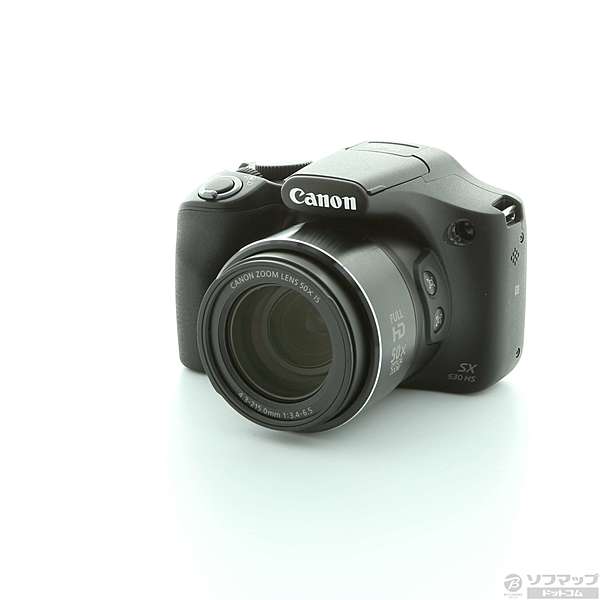 中古】PowerShot SX530 HS (1600万画素／50倍／ブラック／SDXC 