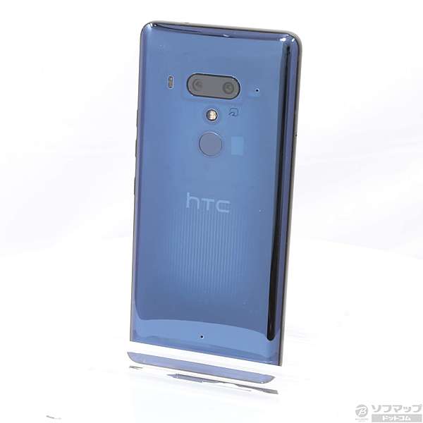 〔展示品〕 HTC U12+ 128GB トランスルーセントブルー SIMフリー