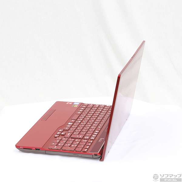 中古】〔展示品〕 LIFEBOOK AH52／C2 FMVA52C2RB ガーネットレッド