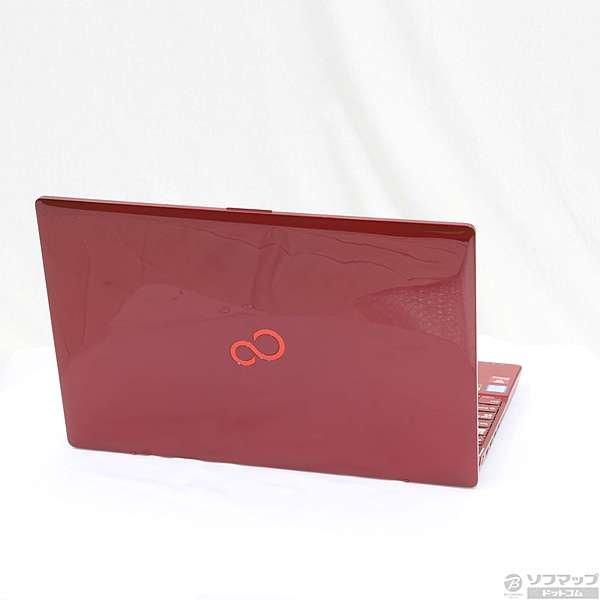 中古】〔展示品〕 LIFEBOOK AH52／C2 FMVA52C2RB ガーネットレッド