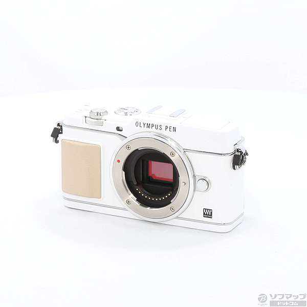 中古】PEN E-P5 ボディ ホワイト [2133018527295] - リコレ 