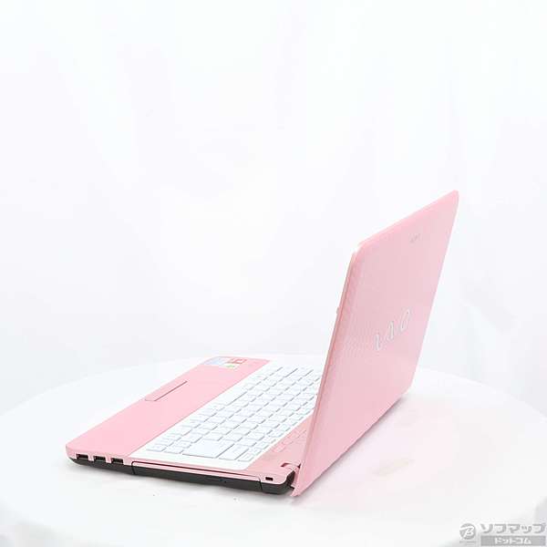Wi-Fi有 14インチ ピンク ノートパソコン SONY VPCEG34FJ 中古良品