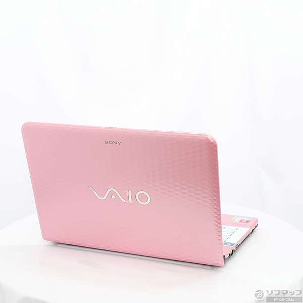 Wi-Fi有 14インチ ピンク ノートパソコン SONY VPCEG34FJ 中古良品