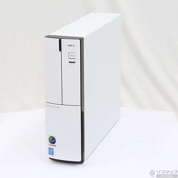 VALUESTAR G タイプL PC-GD368ZZA2 ホワイト 〔NEC Refreshed PC〕 〔Windows 8〕 ≪メーカー保証あり≫