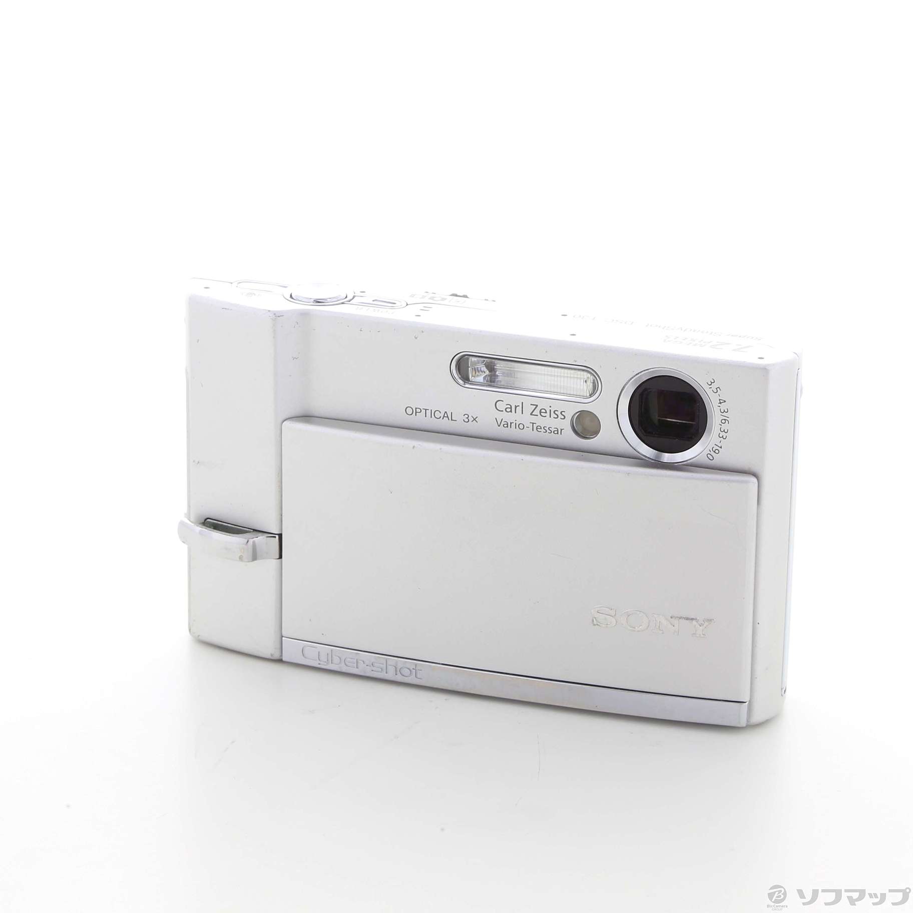 中古】CYBER SHOT DSC-T30(S) (720万画素／3倍ズーム／シルバー) [2133018559906]  リコレ！|ビックカメラグループ ソフマップの中古通販サイト