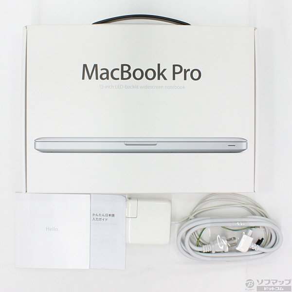 中古】MacBook Pro 13.3-inch Late 2011 MD314J／A Core_i7 2.8GHz 4GB