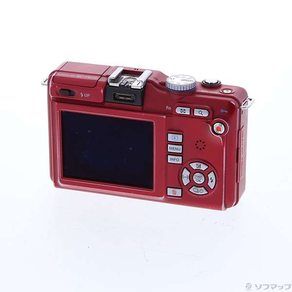 OLYMPUS PEN E-PL1S レッド ボディ｜手ぶれ補正エラーなし 手振れ補正はOFFの方がよい！（メーカーはリコールすべき