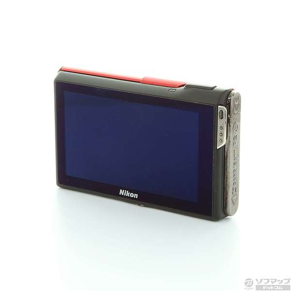 中古】COOLPIX S80 (1410万画素／5倍／カーディナルレッド／SDXC