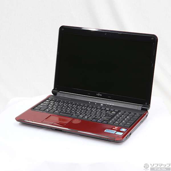 中古】LIFEBOOK AH56／C FMVA56CRC ルビーレッド 〔Windows 7〕 ◇10