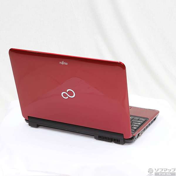 中古】LIFEBOOK AH56／C FMVA56CRC ルビーレッド 〔Windows 7〕 ◇10