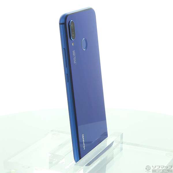 中古】HUAWEI P20 lite 32GB クラインブルー HWU34SLU UQ mobile 