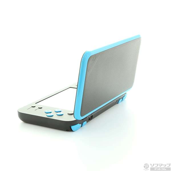 中古】Newニンテンドー2DS LL ブラック×ターコイズ [2133018698551