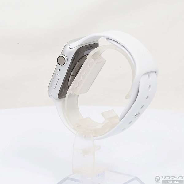 中古】Apple Watch Series 4 GPS 44mm シルバーアルミニウムケース 