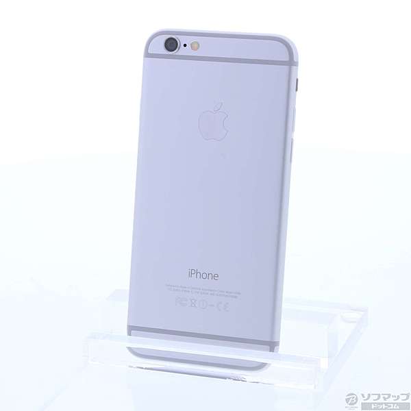 中古】iPhone6 128GB シルバー MG4C2J／A SoftBank [2133018716071