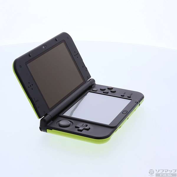 中古】Newニンテンドー3DS LL ライム×ブラック [2133018733726