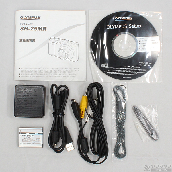 中古 Olympus Sh 25mr Wht 1600万画素 12 5倍 Sdxc ホワイト リコレ ソフマップの中古通販サイト