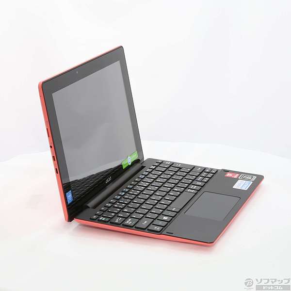 中古】Aspire Switch 10 E SW3-016-F12D／RF コーラルレッド 〔Windows 
