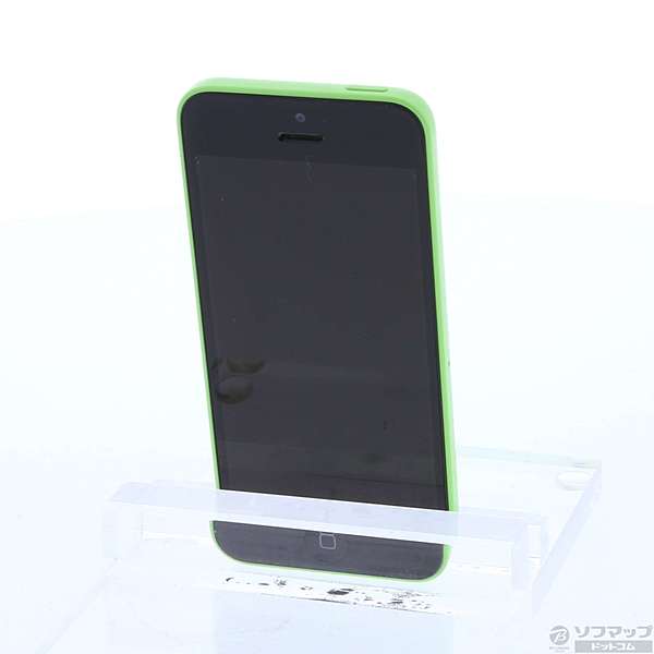 中古】iPhone5C 16GB グリーン ME544J／A docomo [2133018835215
