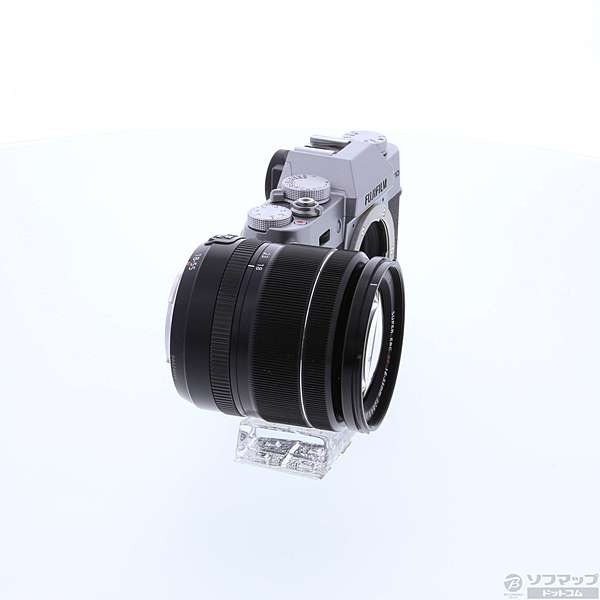 中古】FUJIFILM X-T10 レンズキット シルバー [2133018863140