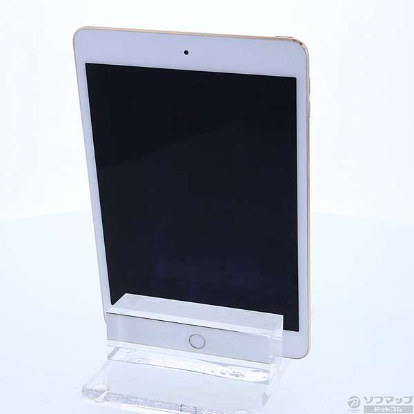 中古】〔展示品〕 iPad mini 4 16GB ゴールド 3A335J／A Wi-Fi